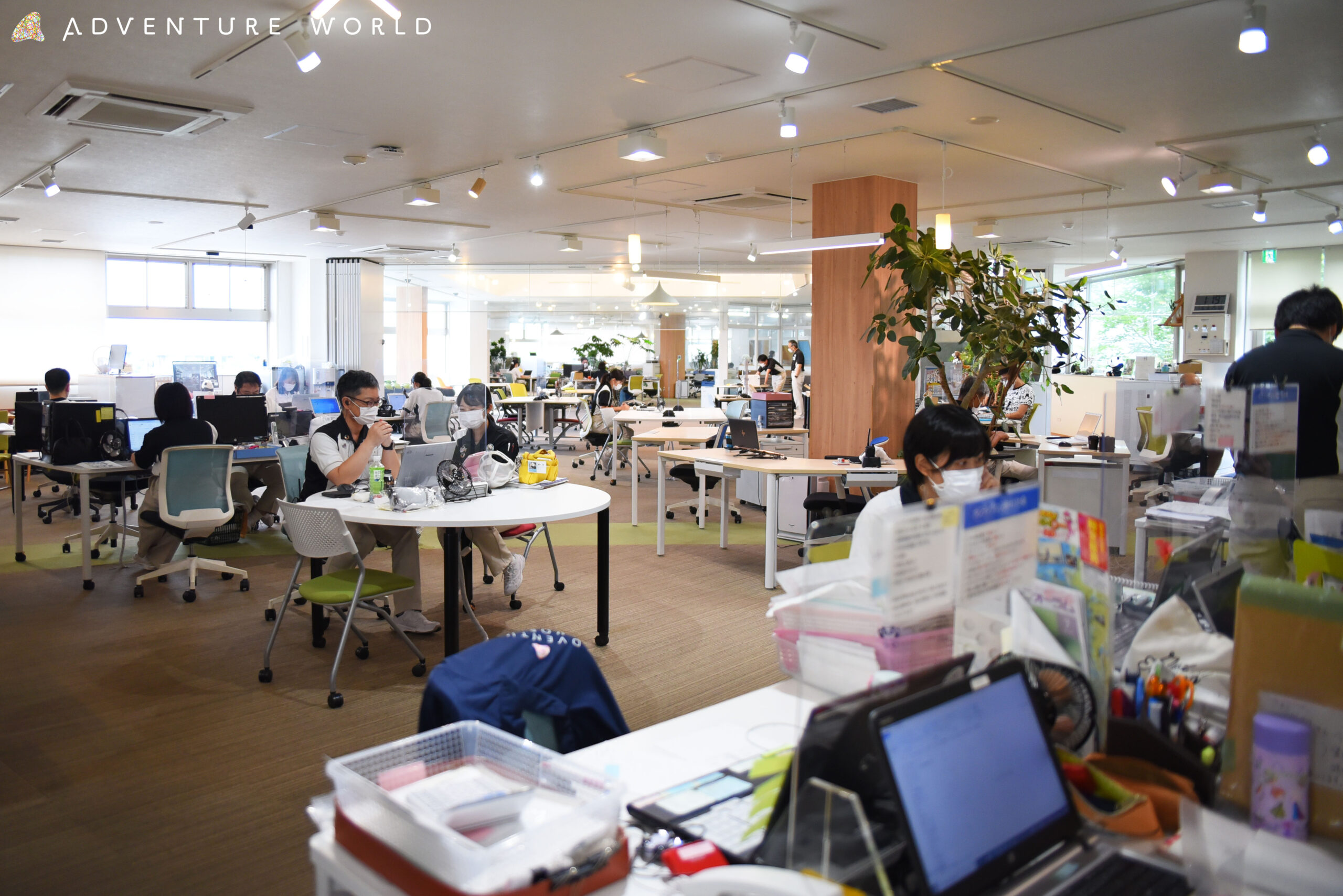 オフィスの様子